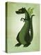 Green Dragon-John W Golden-Premier Image Canvas