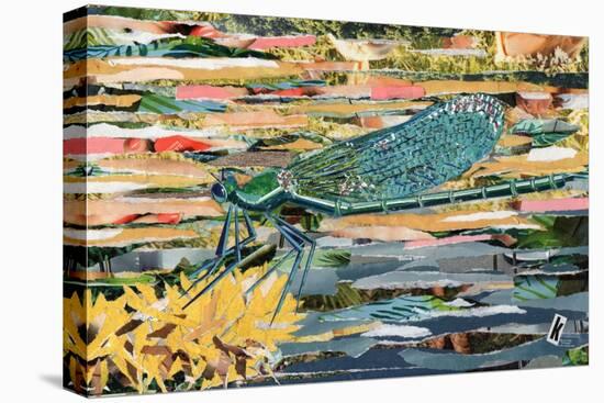 Green Dragonfly-Kirstie Adamson-Premier Image Canvas