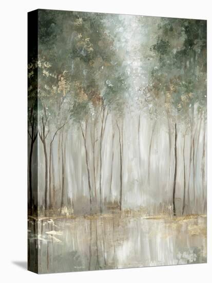 Green & Gold Forest-Allison Pearce-Stretched Canvas