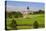 Green grass of park leading to South Dakota State Capitol and complex, Pierre, South Dakota-null-Premier Image Canvas