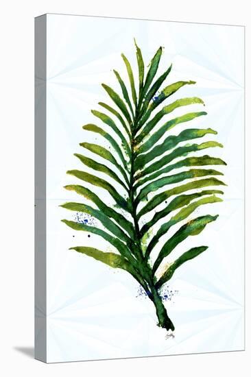 Green Leaf-Elizabeth Medley-Stretched Canvas