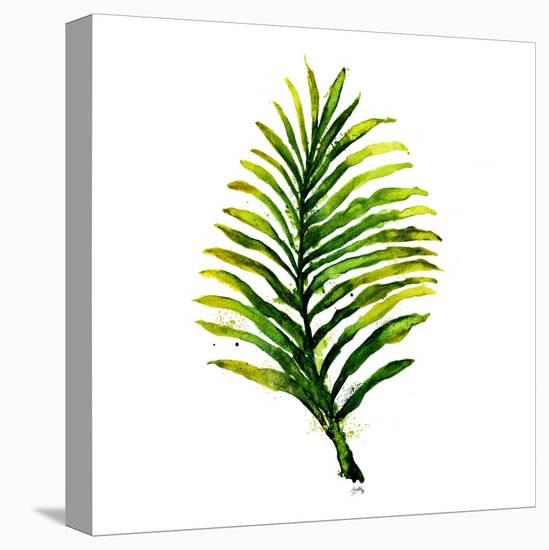Green Leaves Square II-Elizabeth Medley-Stretched Canvas