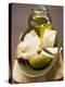 Green Olive, White Bread, Parmesan and Olive Oil-null-Premier Image Canvas