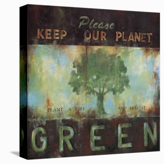Green Planet-Wani Pasion-Stretched Canvas