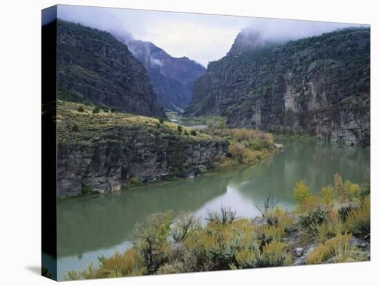 Green River at Gates of Lodore, Dinosaur National Monument, Colorado, USA-Scott T. Smith-Premier Image Canvas
