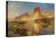 Green River of Wyoming, 1878 (Oil on Canvas)-Thomas Moran-Premier Image Canvas