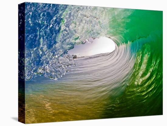 Green Room-Beautiful green pitching wave, Hawaii-Mark A Johnson-Premier Image Canvas