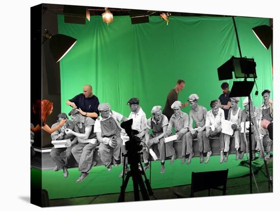 Green Screen-Barry Kite-Stretched Canvas