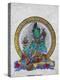 Green Tara, Buddhist Symbol of Prosperity, Kopan Monastery, Bhaktapur, Nepal, Asia-Godong-Premier Image Canvas