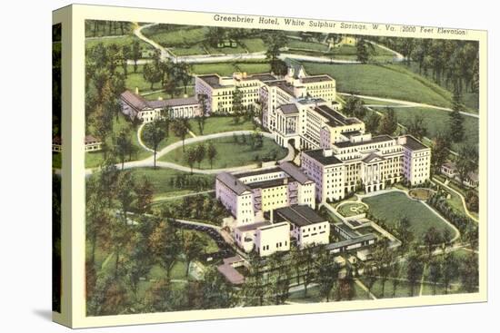 Greenbrier Hotel, White Sulphur Springs, West Virginia-null-Stretched Canvas