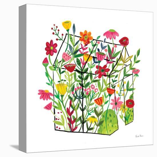 Greenhouse Blooming IV-Farida Zaman-Stretched Canvas