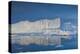 Greenland, Disko Bay, Ilulissat, Floating Ice at Sunset-Walter Bibikow-Premier Image Canvas