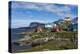 Greenland. Itilleq. Colorful houses dot the hillside.-Inger Hogstrom-Premier Image Canvas