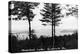 Greenville, Maine, Panoramic View of Moosehead Lake-Lantern Press-Stretched Canvas