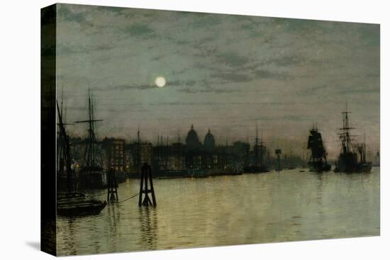 Greenwich, Half Tide, 1884-John Atkinson Grimshaw-Premier Image Canvas