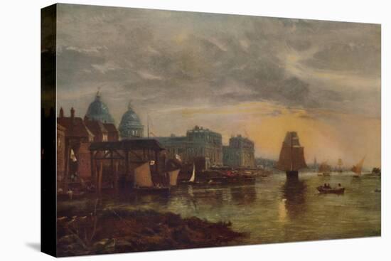 'Greenwich Hospital from the River', 1854, (1935)-James Holland-Premier Image Canvas