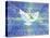 Greeting Card - Dove with the Word Peace in Different Languages-null-Stretched Canvas