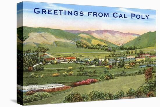 Greetings from Cal Poly, San Luis Obispo-null-Stretched Canvas