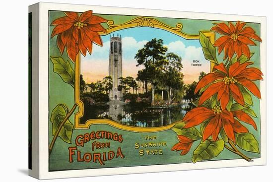 Greetings from Florida, Bok Tower-null-Stretched Canvas