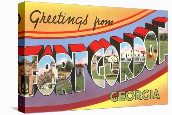 Greetings from Fort Gordon, Georgia-null-Premier Image Canvas