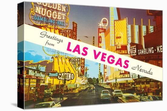 Greetings from Las Vegas, Nevada-null-Stretched Canvas