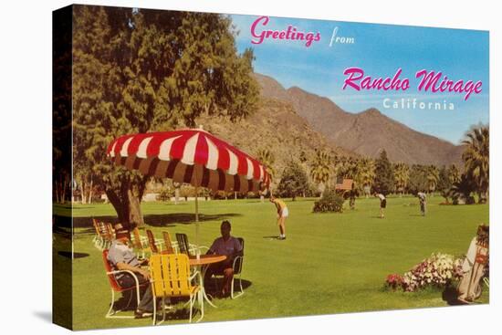 Greetings from Rancho Mirage-null-Stretched Canvas
