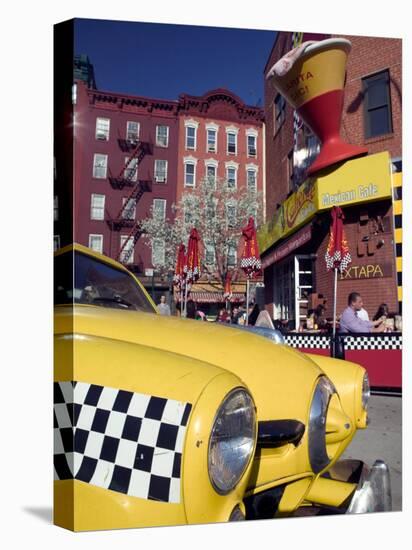 Greewich Village, Caliente Cab Company Restaurant and Bar, New York, New York, USA-Walter Bibikow-Premier Image Canvas