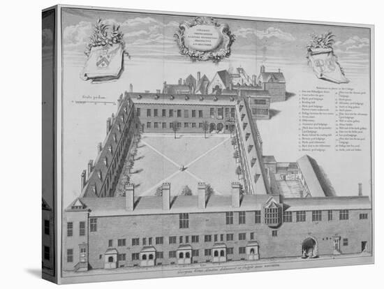 Gresham College, City of London, 1740-George Vertue-Premier Image Canvas