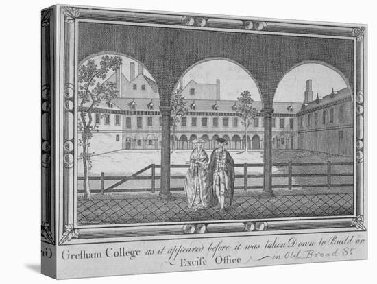 Gresham College, City of London, 1760-null-Premier Image Canvas