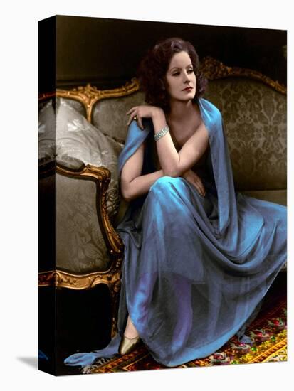 Greta Garbo, 1928- 1929 (photo)-null-Stretched Canvas