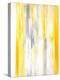 Grey and Yellow Abstract Art Painting-T30Gallery-Stretched Canvas