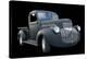 Grey Chevy Pickup Truck-Lori Hutchison-Stretched Canvas