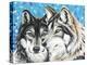 Grey Wolf I-Carolee Vitaletti-Stretched Canvas