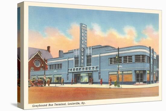 Greyhound Bus Terminal, Louisville-null-Stretched Canvas