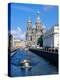 Griboedova Canal and Church of the Spilled Blood, St. Petersburg, Russia-Jonathan Smith-Premier Image Canvas