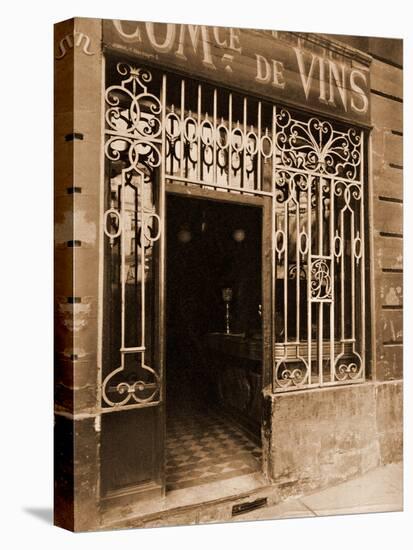 Grille de Marchand de Vins, Rue des Ciseaux-Eugène Atget-Premier Image Canvas