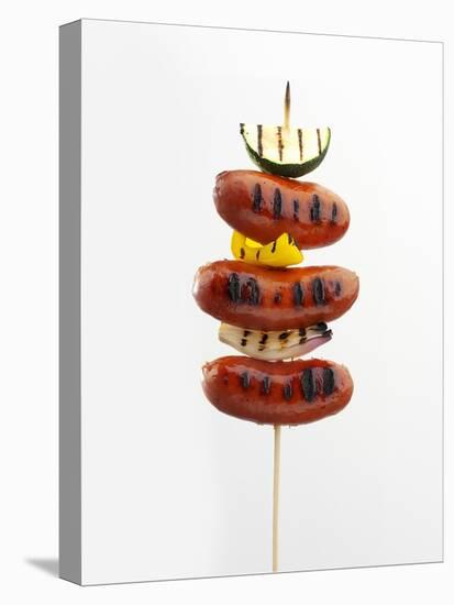 Grilled Sausage Kebab-Pepe Nilsson-Premier Image Canvas