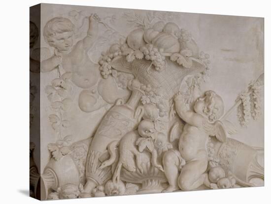 Grisaille en trompe-l'oeil imitant un bas-relief (d'une série de six), dessus de porte-Piat Joseph Sauvage-Premier Image Canvas