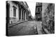 Gritty Black And White Image Of An Old Street In Havana-Kamira-Premier Image Canvas