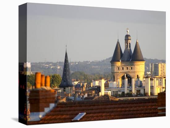 Grosse Cloche (Great Bell) Belfry, View Over the Rooftops, Bordeaux, France-Per Karlsson-Premier Image Canvas