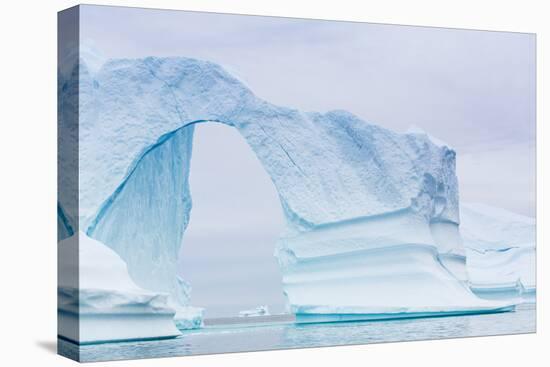 Grounded Icebergs, Sydkap, Scoresbysund, Northeast Greenland, Polar Regions-Michael Nolan-Premier Image Canvas