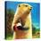 Groundhog and Apple - Jack & Jill-Dorothy Forsyth-Premier Image Canvas