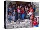 Group of Children Outside School, Gulmit, Upper Hunza Valley, Pakistan, Asia-Alison Wright-Premier Image Canvas