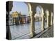 Group of Sikh Women Pilgrims Walking Around Holy Pool, Golden Temple, Amritsar, Punjab State, India-Eitan Simanor-Premier Image Canvas