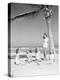 Group of Women on Beach-Philip Gendreau-Premier Image Canvas