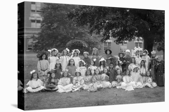 Group Portrait of Children from the Roman Catholic Orphan Asylum-William Davis Hassler-Premier Image Canvas