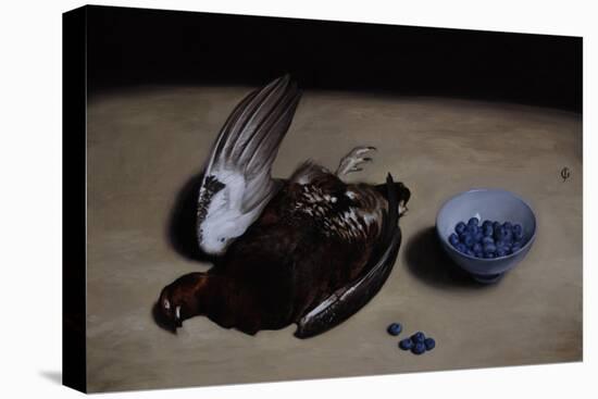 Grouse and Blueberries, 2008-James Gillick-Premier Image Canvas