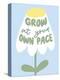 Grow at Your Pace-Beth Cai-Premier Image Canvas