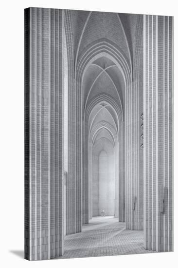 Grundtvigs Kirke-Martin Fleckenstein-Stretched Canvas