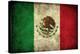 Grunge Mexican Flag-Graphic Design Resources-Stretched Canvas